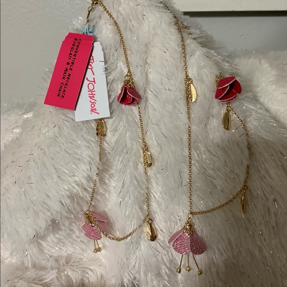 Betsey Johnson convertible necklace, NWT - Picture 2 of 10